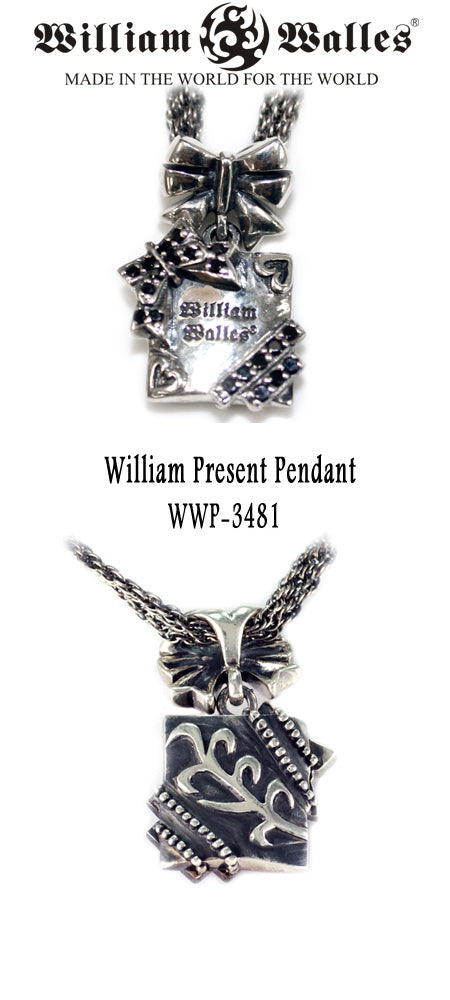 William Present Pendant シルバー ペンダント