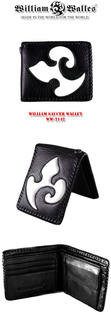 William Saucer Wallet レザー 財布 / ウォレット
