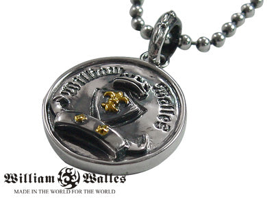 William Shield Coronet Pendant シルバー ペンダン&