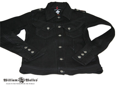 William Walles Black Jacket-Limited Edition レザー