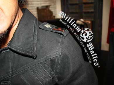 William Walles Black Jacket-Limited Edition レザー