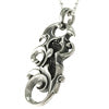 William Wave Side Pendant シルバー ペンダント