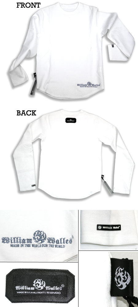 William White Longsleeve Shirt Ｔシャツ