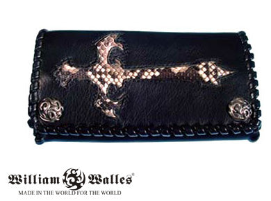 Gothic Snake Cross Wallet レザー 財布 / ウォレット