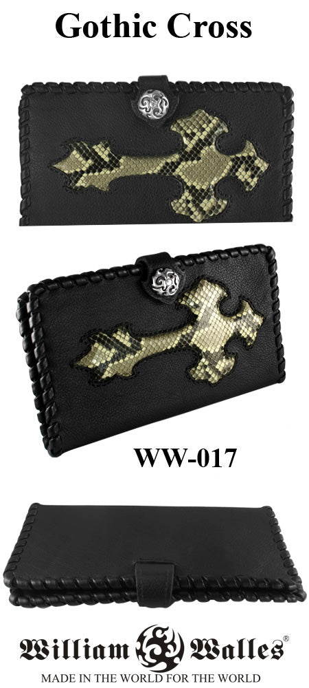 Gothic Cross レザー 財布 / ウォレット
