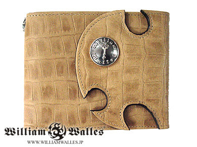 Old Fashion Crocodile Short Wallet - Limited Editi