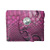 Red Tribal Snake Short Wallet - Limited Edition レ