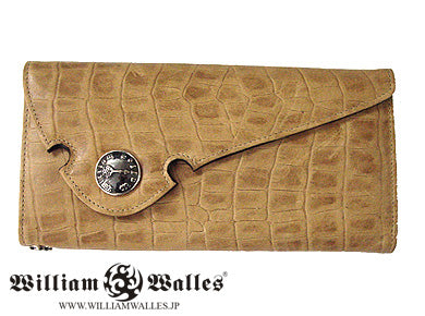 Old Fashion Crocodile Long Wallet - Limited Editio