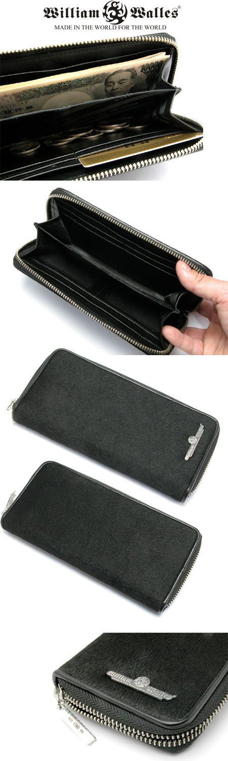 Deep Black Wallet レザー 財布 / ウォレット