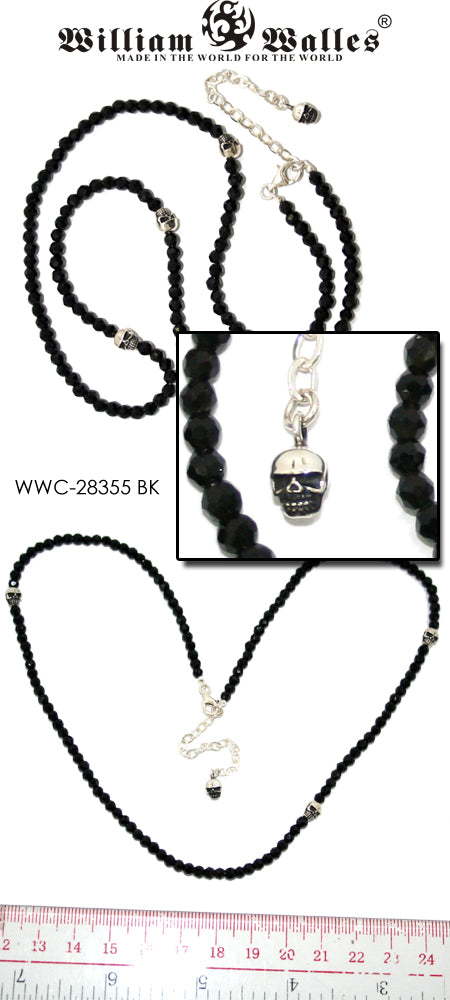 WilliamWalles Black Spinnel Skull スピネル