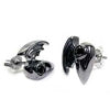 Black Wing Pierced Earring シルバー ピアス