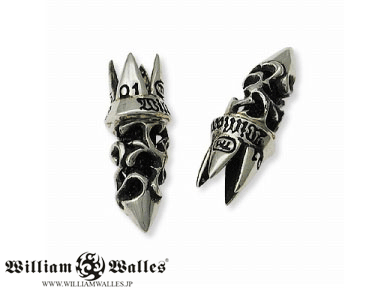 William Gothic End Part シルバー925 パーツ