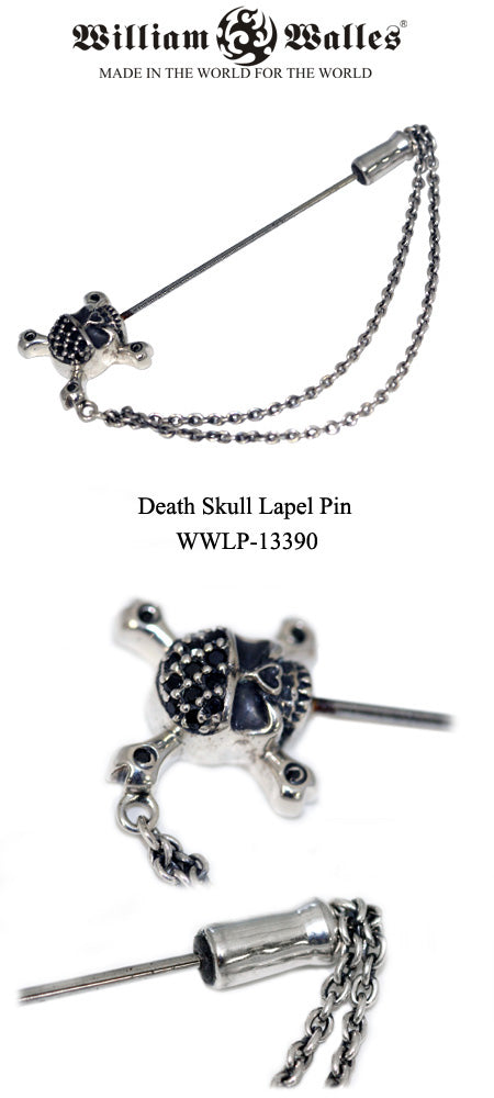 Death Skull Lapel Pin ラペルピン