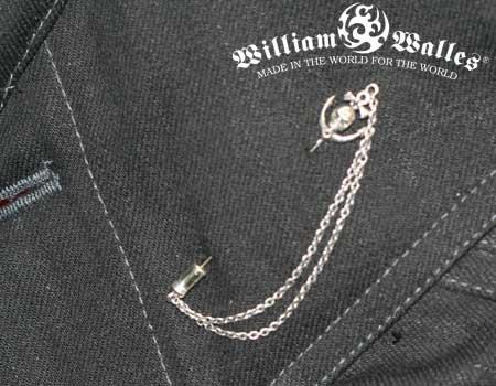 Anchor of Death Sea Skull Lapel Pin ラペルピン