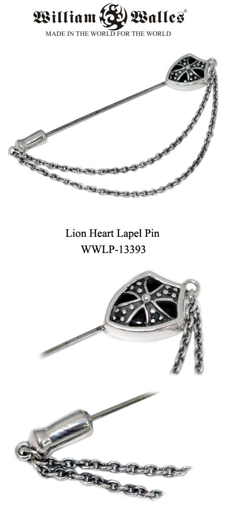 Lion Heart Lapel Pin ラペルピン