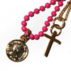 Dawn Coins with Cross ネックレス