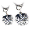 King's Crown Pendant PAIR