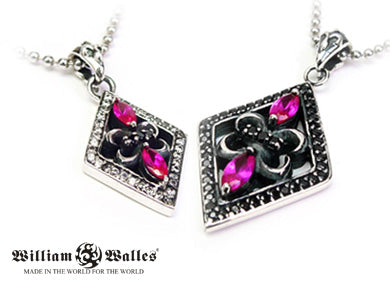 Flower of Valentine Pendant PAIR