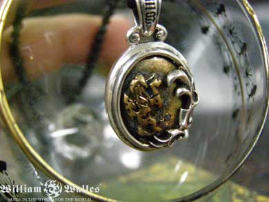 Rising Horse Emblem Pendant