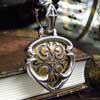 Heart Shield Pendant シルバー ペンダント