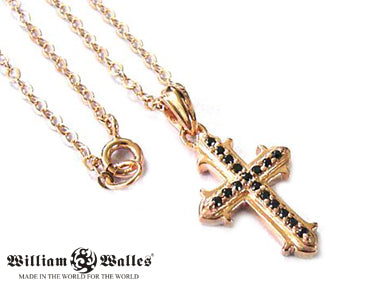 Stone Crucifix Pendant シルバー ペンダント