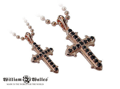 Stone Crucifix Pair Pendant