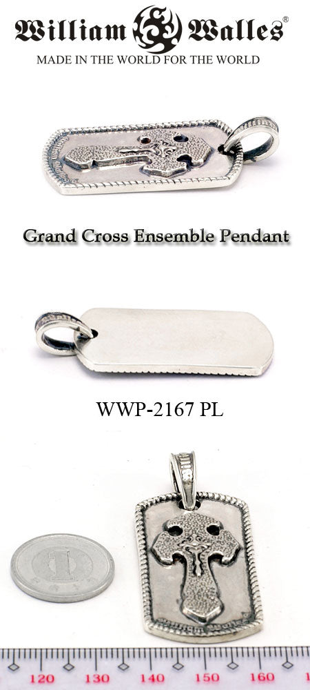 Grand Cross Ensemble Pendant シルバー ペンダント