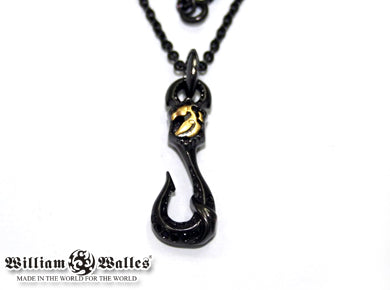 Black Unicorn Hook Pendant シルバー ペンダント