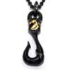 Black Unicorn Hook Pendant シルバー ペンダント