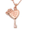 Key Heart Pink