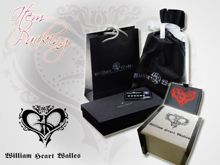 Ellen Heart & Skull シルバー ペンダント