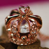 Queen Crown Necklace Pink