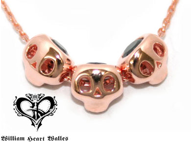Sally Skull Necklace シルバー ペンダント