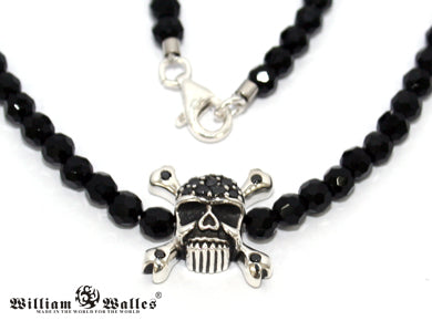 Skull Bone Necklace スピネル