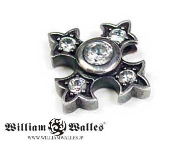 ５宝石＆ゴシッククロスペンダントFive Gems Gothic C