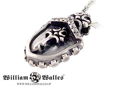 William Family Cross Crest Pe シルバー ペンダント
