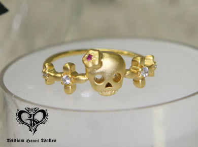 Fancy Skull Ring