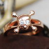 X-Skull Ring Pink