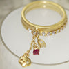 Skull Dangle Ring