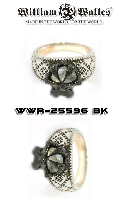 Sebastian Crown Ring BLACK