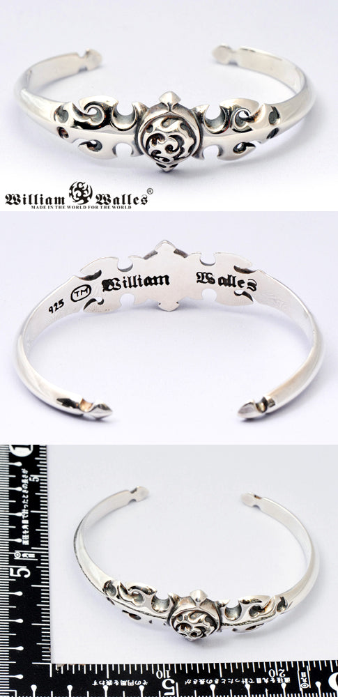 William Rogo Tribal Bracelet シルバー バングル