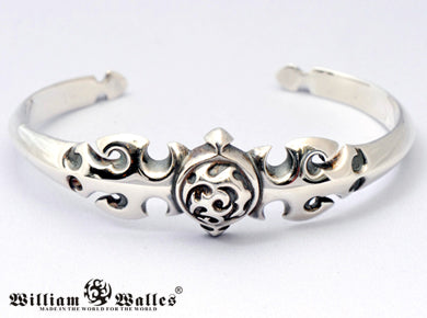 William Rogo Tribal Bracelet シルバー バングル
