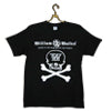 Black with White Print WW Large