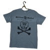 Gray with Black Print WW Medium