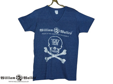 Navy with Silver Print WW Medium