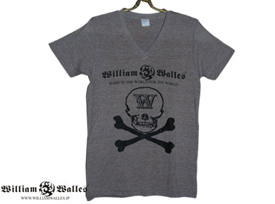 Gray RedGrains w/ Black Print WW Medium