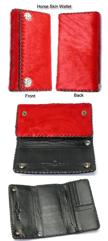 Horse Wallet Red レザー 財布 / ウォレット