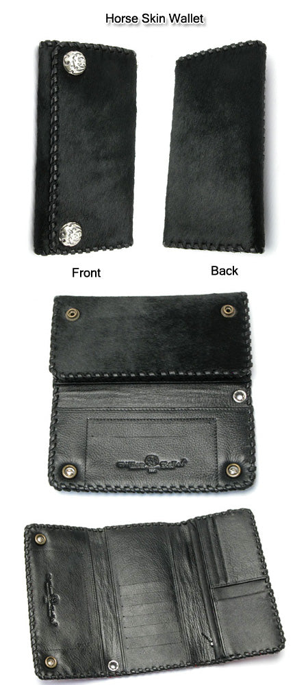 Horse Wallet Black レザー 財布 / ウォレット
