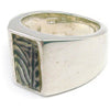 Zebra Resin Ring シルバー 指輪 / リング