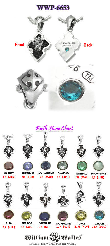 Zodiac Pendant Dec [December]